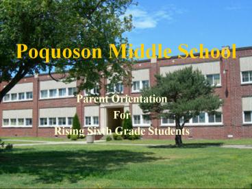 Poquoson Middle School