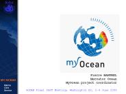 The MyOcean project