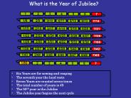 What is the Year of Jubilee?