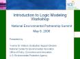 Introduction to Logic Modeling Workshop PowerPoint PPT Presentation