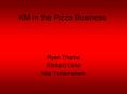 KM in the Pizza Business PowerPoint PPT Presentation