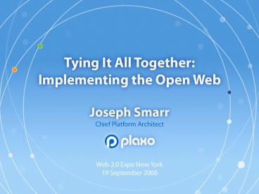 In a world with lots of sociallyaware sites