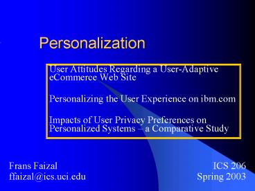 presentation player overlay