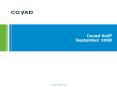 Covad VoIP September 2008 PowerPoint PPT Presentation