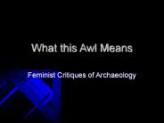 What this Awl Means