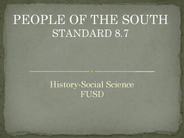 THE FALL OF ROME STANDARD 7.1