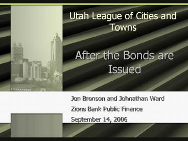 Utah League of Cities and Towns