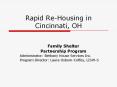 Rapid ReHousing in Cincinnati, OH PowerPoint PPT Presentation