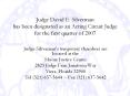 Judge David E. Silverman has been designated as an Acting Circuit Judge for the first quarter of 200 PowerPoint PPT Presentation