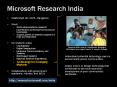 Microsoft Research India PowerPoint PPT Presentation