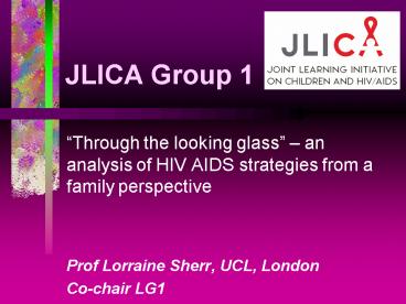 JLICA Group 1