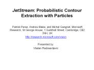 JetStream: Probabilistic Contour Extraction with Particles