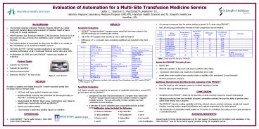 Evaluation of automation for a multisite TMS
