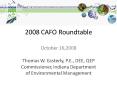 2008 CAFO Roundtable October 16,2008 PowerPoint PPT Presentation