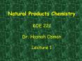 KOE 221 Dr. Hasnah Osman Lecture 1 PowerPoint PPT Presentation
