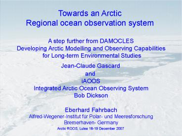 presentation player overlay