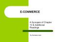 ECOMMERCE PowerPoint PPT Presentation