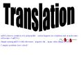 Translation PowerPoint PPT Presentation