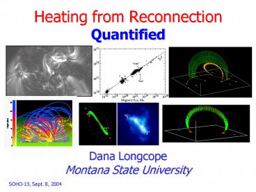 Heating from Reconnection Quantified