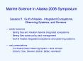 Marine Science in Alaska 2006 Symposium PowerPoint PPT Presentation