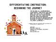 Differentiating Instruction: Beginning the Journey PowerPoint PPT Presentation