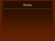 Notes