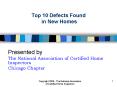Top 10 Defects Found in New Homes PowerPoint PPT Presentation