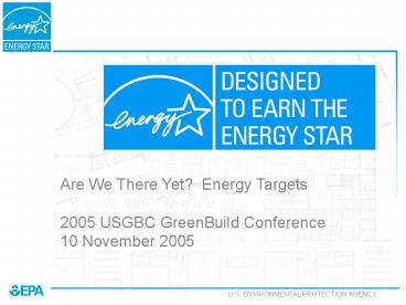 U.S. ENVIRONMENTAL PROTECTION AGENCY