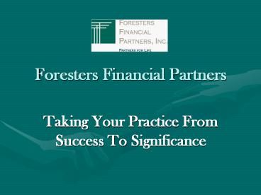 Foresters Financial Partners