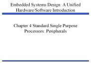 Chapter 4 Standard Single Purpose Processors: Peripherals