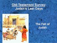 Old-Testament Survey: Judah
