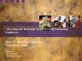 Attracting and Retaining TopPerforming Technology Employees PowerPoint PPT Presentation