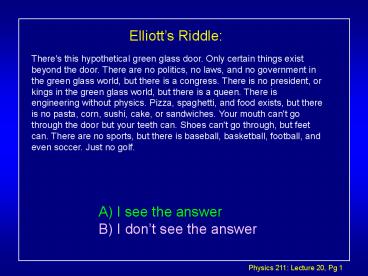 presentation player overlay