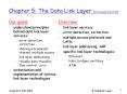 Chapter 5: The Data Link Layer last revised 241103 PowerPoint PPT Presentation