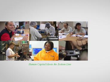 Human Capital Meets the Bottom Line