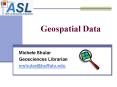 Geospatial Data PowerPoint PPT Presentation