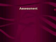 Assessment