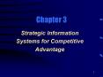 Strategic Information Systems for Competitive Advantage PowerPoint PPT Presentation
