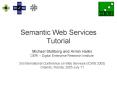 Semantic Web Services Tutorial PowerPoint PPT Presentation