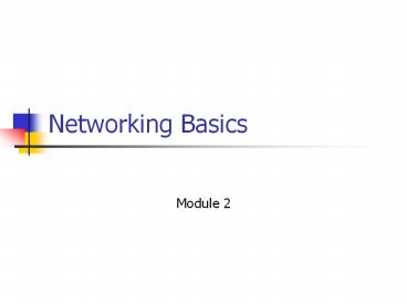 PPT – Networking Basics PowerPoint presentation | free to view - id ...