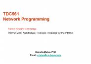 TDC561 Network Programming