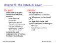 Chapter 5: The Data Link Layer last updated 260404 PowerPoint PPT Presentation