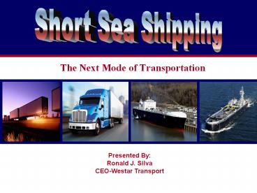 The Next Mode of Transportation