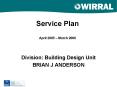Service Plan April 2005 March 2006 PowerPoint PPT Presentation