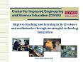 Center for Improved Engineering And Science Education CIESE PowerPoint PPT Presentation