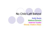 No Child Left Behind