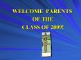 WELCOME PARENTS PowerPoint PPT Presentation
