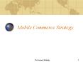 Mobile Commerce Strategy PowerPoint PPT Presentation
