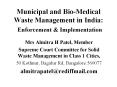 Municipal%20and%20Bio-Medical%20Waste%20Management%20in%20India: PowerPoint PPT Presentation