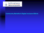 Community Benefits